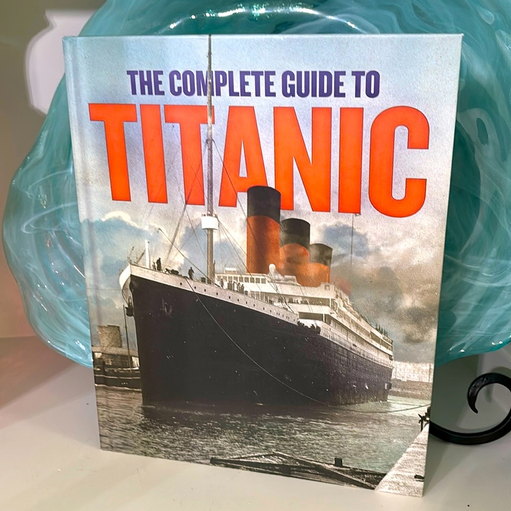 Titanic hardback book